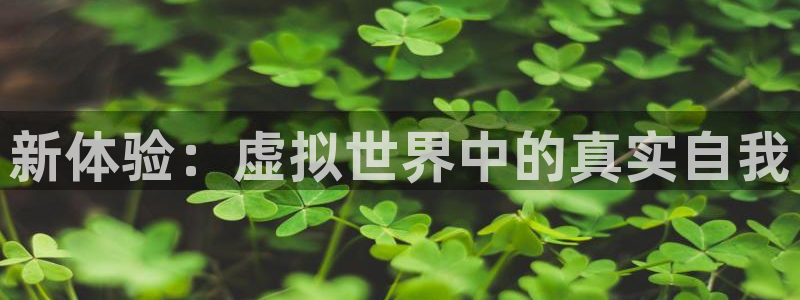 雷火竞技app下载苹果：新体验：虚拟世界中的真实自我